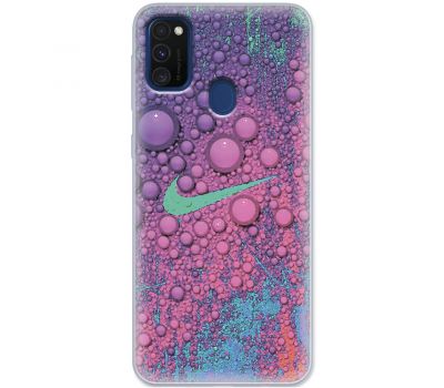 Чохол для Samsung Galaxy M21 / M30s MixCase логотип лого кольоровий