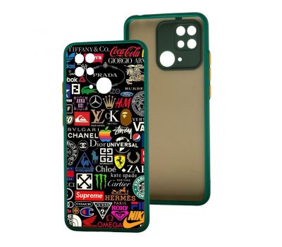 Чохол для Xiaomi Redmi 10C MixCase лого logos mix