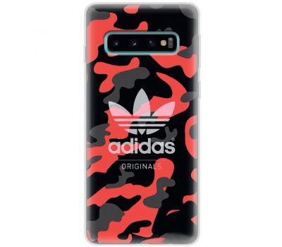 Чохол для Samsung Galaxy S10 (G973) MixCase логотип лого адидас