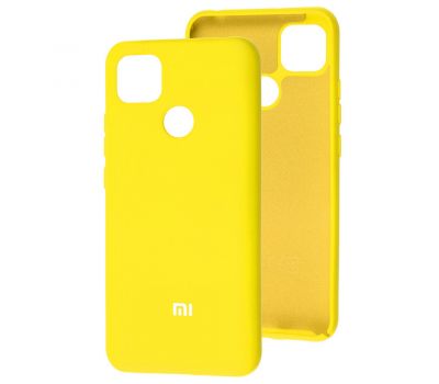Чохол для Xiaomi Redmi 9C / 10A Silicone Full жовтий