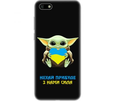 Чохол для Huawei Y5 2018 MixCase мультики Yoda from Ukraine