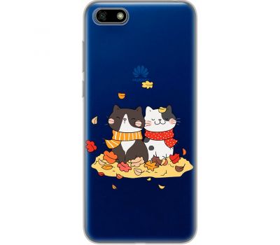 Чохол для Huawei Y5 2018 MixCase осінь котяча осінь