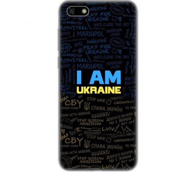 Чохол для Huawei Y5 2018 MixCase патротичні I am Ukraine