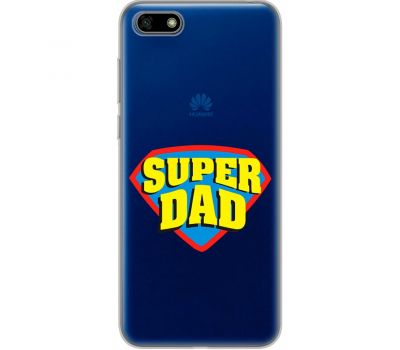 Чохол для Huawei Y5 2018 MixCase День батька super Dad