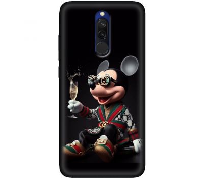 Чохол для Xiaomi Redmi 8 MixCase Новий рік гламурний Міккі