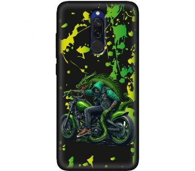 Чохол для Xiaomi Redmi 8 MixCase Новий рік байкер