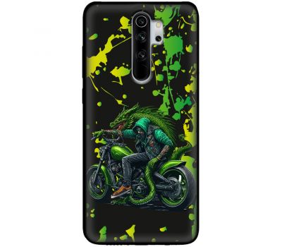 Чохол для Xiaomi Redmi Note 8 Pro MixCase Новий рік байкер