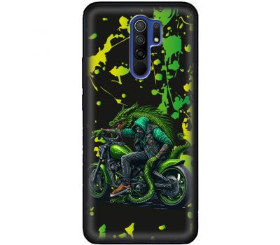 Чохол для Xiaomi Redmi 9 MixCase Новий рік байкер