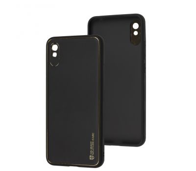 Чохол для Xiaomi Redmi 9A Leather Xshield black