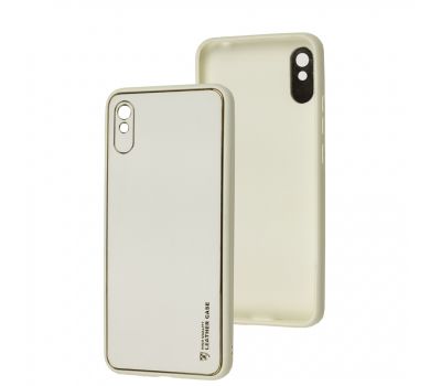 Чохол для Xiaomi Redmi 9A Leather Xshield white