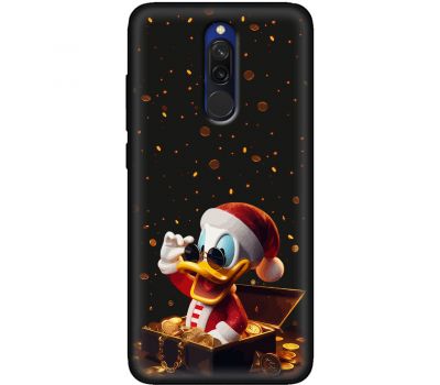 Чохол для Xiaomi Redmi 8 MixCase Новий рік посмішка Скруджа