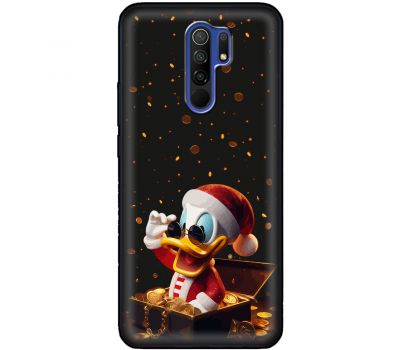 Чохол для Xiaomi Redmi 9 MixCase Новий рік посмішка Скруджа