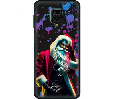 Чохол для Xiaomi Redmi Note 9S/9 Pro MixCase Новий рік гламурний Святий Миколай