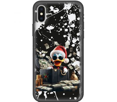 Чохол для iPhone Xs Max MixCase Новий рік Скрудж