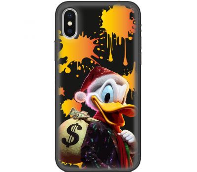 Чохол для iPhone Xs Max MixCase Новий рік Скрудж Макдак