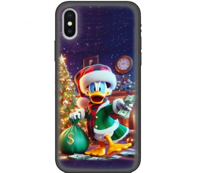 Чохол для iPhone Xs Max MixCase Новий рік Scrooge and money