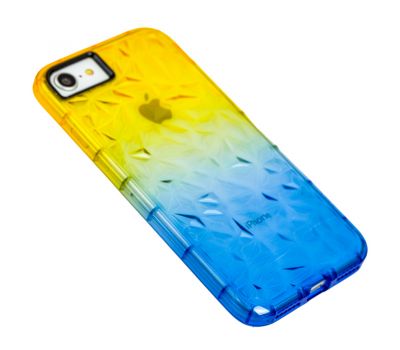 Чохол для iPhone 7 / 8 Gradient Gelin case жовто-синій 3377935