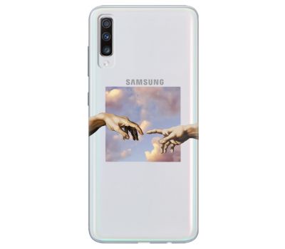 Чохол для Samsung Galaxy A70 (A705) Mixcase Руки та небо
