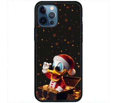 Чохол для iPhone 12 Pro MixCase Новий рік посмішка Скруджа