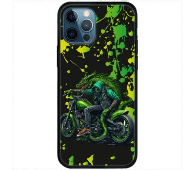 Чохол для iPhone 12 Pro MixCase Новий рік байкер