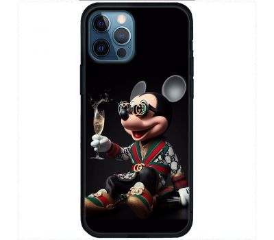 Чохол для iPhone 12 Pro MixCase Новий рік гламурний Міккі