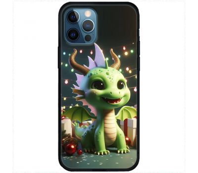 Чохол для iPhone 12 Pro MixCase Новий рік дракоша