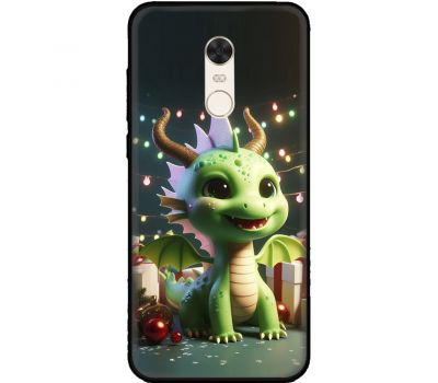 Чохол для Xiaomi Redmi 5 Plus MixCase Новий рік дракоша