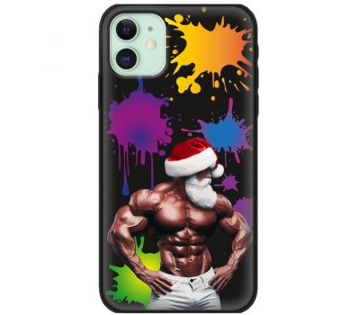 Чохол для iPhone 12 MixCase Новий рік бодібілдер