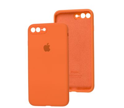 Чохол для iPhone 7 Plus / 8 Plus Slim Full camera orange