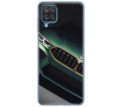 Чохол для Samsung Galaxy A12 / M12 MixCase авто бмв зелений