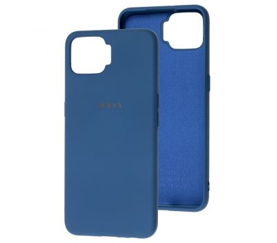 Чохол для Oppo Oppo A73 (2020) Silicone Full синій / navy blue