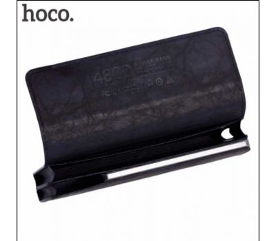 Зовнішній акумулятор power bank Hoco Wallet Portable 4800 mAh black 338214