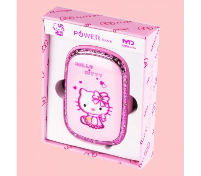 Зовнішній акумулятор Power Bank MD Hello Kitty Swarovski 12000mAh pink 338265