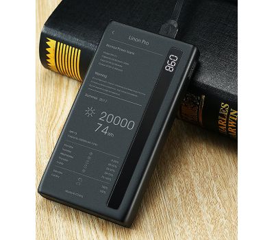 Зовнішній акумулятор Power Bank Remax Proda RPP-73 20000mAh black 338459