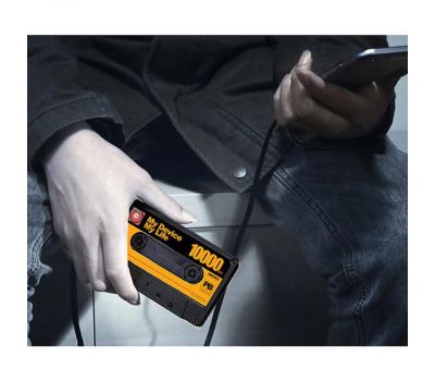Зовнішній акумулятор Power Bank Remax Tape 10000mAh black 338543