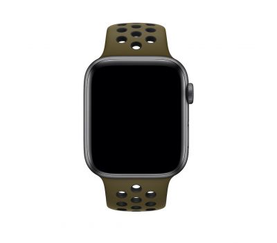 Ремінець для Apple Watch Sport Nike+ 38mm/40mm темно-зелений чорний 3380720