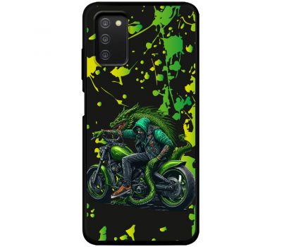 Чохол для Samsung Galaxy A03s (A037) MixCase Новий рік байкер