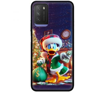 Чохол для Xiaomi Poco M3 MixCase Новий рік Scrooge and money