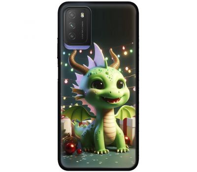 Чохол для Xiaomi Poco M3 MixCase Новий рік дракоша