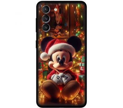 Чохол для Samsung Galaxy S21 FE (G990) MixCase Новий рік маленький Міккі