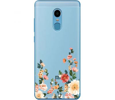 Чохол для Xiaomi Redmi Note 4 / 4x Mixcase квіти квіточки