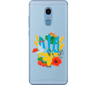 Чохол для Xiaomi Redmi Note 4 / 4x MixCase патріотичні герб у квітах