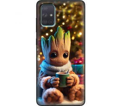 Чохол для Samsung Galaxy A71 (A715) MixCase Новий рік Грут