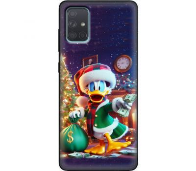 Чохол для Samsung Galaxy A71 (A715) MixCase Новий рік Scrooge and money