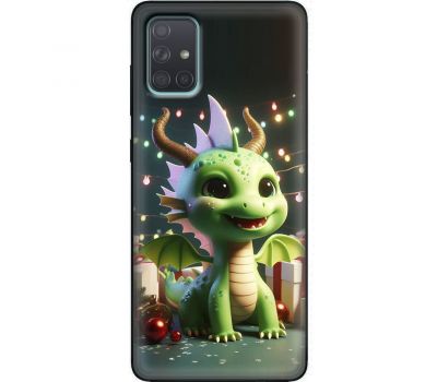 Чохол для Samsung Galaxy A71 (A715) MixCase Новий рік дракоша