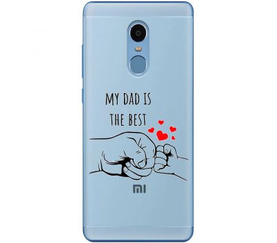 Чохол для Xiaomi Redmi Note 4 / 4x MixCase День батька My DAD is the Best