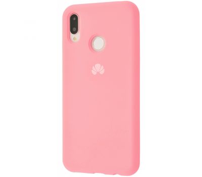 Чохол для Huawei P Smart Plus Silicone Full світло-рожевий 3381100