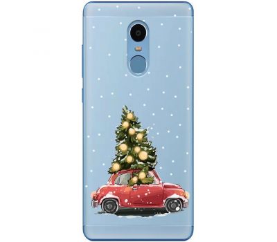 Чохол для Xiaomi Redmi Note 4 / 4x MixCase Новий рік ялинка їде додому