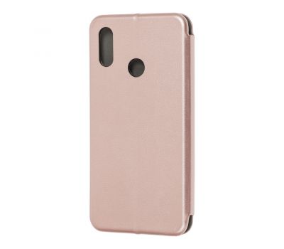 Чохол книжка Premium для Huawei P Smart 2019 рожево-золотистий 3381476