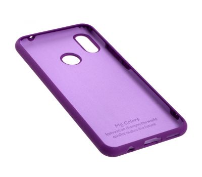 Чохол для Huawei P Smart Plus Silicone Full фіолетовий / grape 3381122